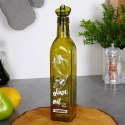 Butelka na oliwę ocet do oliwy octu szklana pojemnik dozownik 500ml VILDE 259359-Z