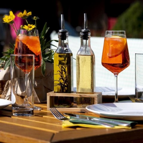 Butelka na oliwę ocet przyprawy szklana pojemnik z dozownikiem 250ml ORION 152370