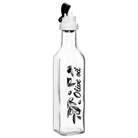 Butelka na oliwę ocet przyprawy szklana pojemnik z dozownikiem 250ml VILDE 259165