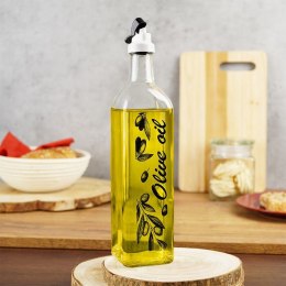 Butelka szklana na oliwę ocet przyprawy pojemnik z dozownikiem 750 ml VILDE 259167