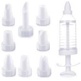 Dekorator do ciast ciasta ciastek maszynka 9 elementów LA CUCINA 141719