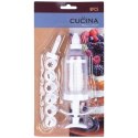 Dekorator do ciast ciasta ciastek maszynka 9 elementów LA CUCINA 141719
