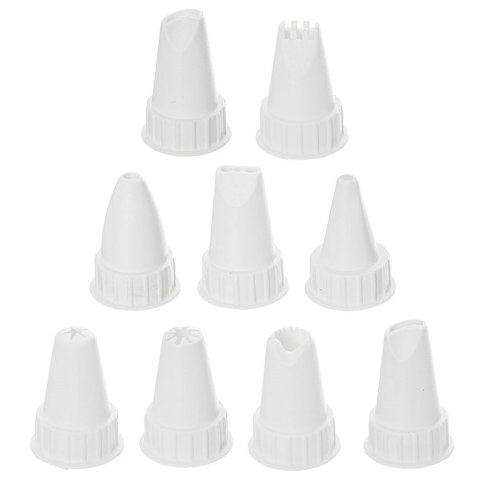 Dekorator do ciasta ciastek ciast maszynka maszyna strzykawka 10 ele ORION 142259