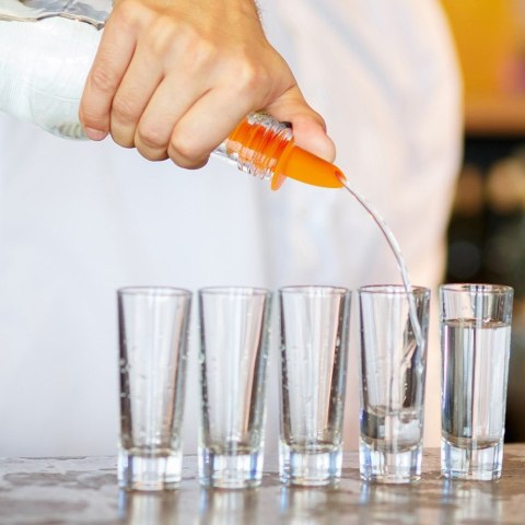 Dozownik do butelek nalewak elastyczny zestaw 6 sztuk ORION 120457