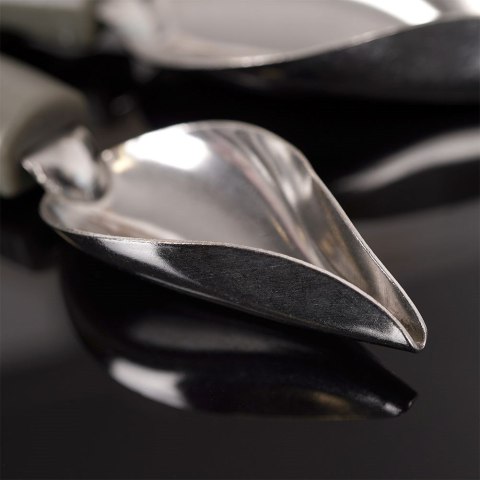 Łyżki do dekorowania stalowa metalowe 2 sztuki HIT 259211