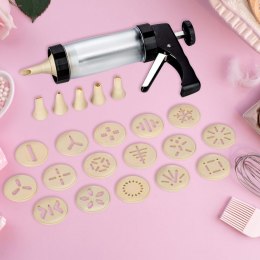 Maszynka dekorator do ciastek ciasteczek maszyna 23 elementy MISTY NAVA 10-111-103