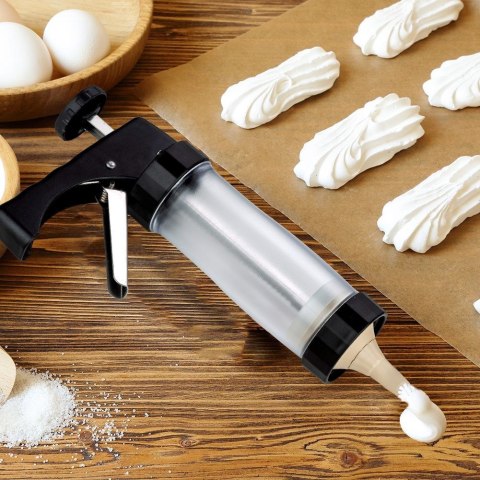 Maszynka dekorator do ciastek ciasteczek maszyna 23 elementy MISTY NAVA 10-111-103