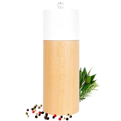 Młynek do pieprzu i soli przypraw ręczny drewniany 16.5cm EXCELLENT HOUSEWARE 259161