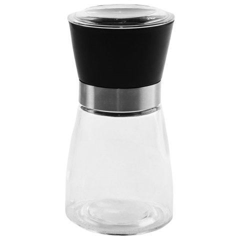 Młynek do pieprzu i soli przypraw ręczny szklany 13cm EXCELLENT HOUSEWARE 259402