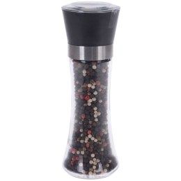 Młynek do pieprzu i soli przypraw ręczny szklany 18.5cm EXCELLENT HOUSEWARE 130120