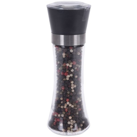 Młynek do pieprzu i soli przypraw ręczny szklany 18.5cm EXCELLENT HOUSEWARE 130120