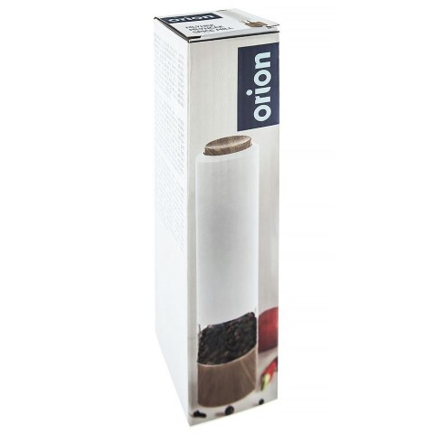 Młynek do soli i pieprzu przypraw elektryczny LED biały 23cm ORION 130232