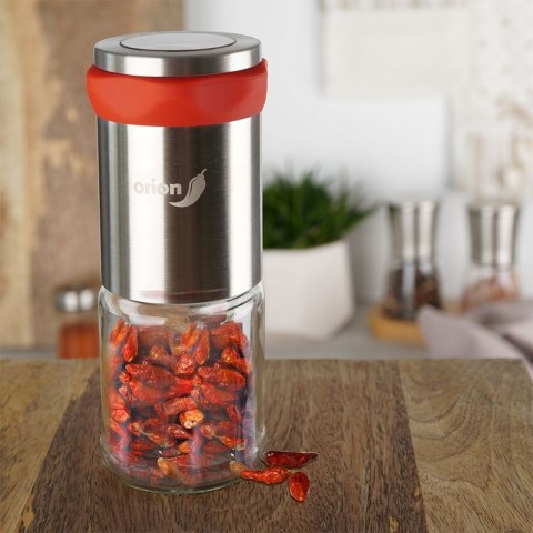 Młynek ręczny do mielenia papryczek chilli stalowy 14cm ORION 130227