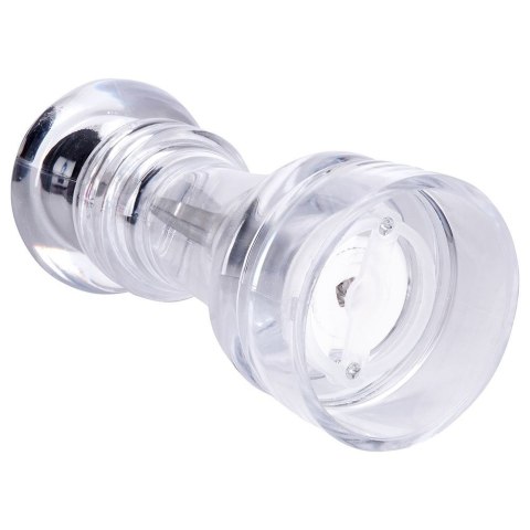 Młynki akrylowe do pieprzu i soli przypraw ręczne młynek ręczny 2-ele HIT 259198