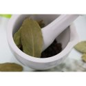 Moździerz kuchenny do przypraw leków ucierania pesto ceramiczny biały HIT 131008