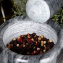 Moździerz kuchenny do przypraw leków ucierania ziół kamienny granitowy VILDE 259128