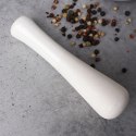 Moździerz kuchenny do przypraw ziół leków ceramiczny biały EXCELLENT HOUSEWARE 259320