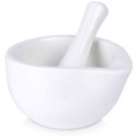 Moździerz kuchenny do przypraw ziół leków porcelanowy biały ALPINA 259328