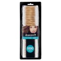 Patyczki do uszu kosmetyczne bambusowe bawełniane cienkie 1000 szt ELEGANZA 567006