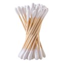 Patyczki do uszu kosmetyczne bambusowe bawełniane cienkie 1000 szt ELEGANZA 567006