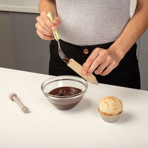 Pisak do dekorowania lukrem ciasta ciastek pierników silikonowy MISTY NAVA 10-111-063