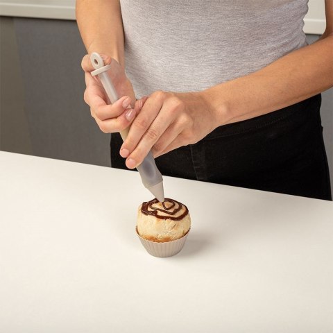 Pisak do dekorowania lukrem ciasta ciastek pierników silikonowy MISTY NAVA 10-111-063