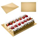 Podkład pod tort ciasto złoty prostokątny 40x30 cm ORION 871401