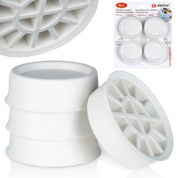 Podkładki pod pralkę antywibracyjne 4 sztuki podstawki ALPINA 569976