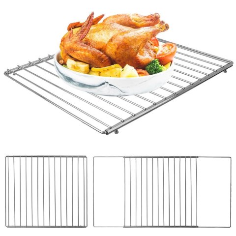 Ruszt do piekarnika regulowany metalowy do pieczenia 35/60x32 cm ORION 111182