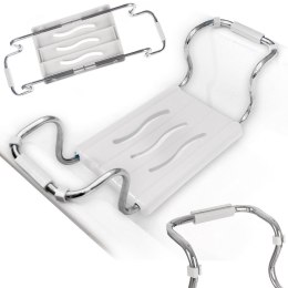 Siedzisko ławeczka do wanny 26x42-65cm ławka dla seniora dziecka na wannę VILDE 532311
