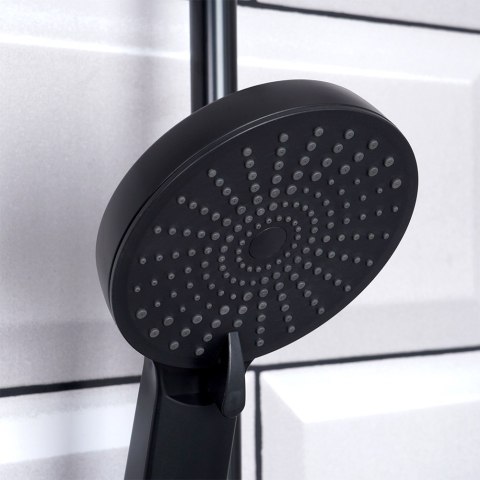 Słuchawka prysznicowa uniwersalna czarna BATHROOM SOLUTIONS 569880