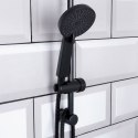 Słuchawka prysznicowa z wężem uchwytem czarna 3-ele wąż BATHROOM SOLUTIONS 569881