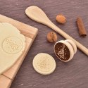 Stempel do dekorowania ciastek dekorator drewniany choinka ORION 127440