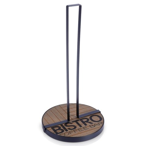 Stojak na ręcznik papierowy kuchenny XXL metalowy czarny BISTRO 32cm VILDE 229103