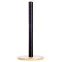 Stojak na ręcznik papierowy kuchenny XXL metalowy czarny VILDE 229099