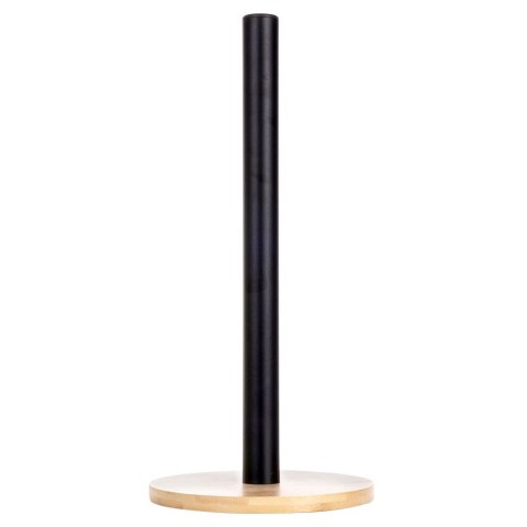 Stojak na ręcznik papierowy kuchenny XXL metalowy czarny VILDE 229099