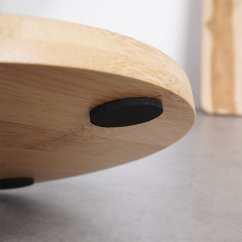 Stojak na ręcznik papierowy kuchenny XXL metalowy czarny VILDE 229099