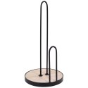 Stojak uchwyt na ręcznik papierowy kuchenny duży metalowy czarny 30 cm EXCELLENT HOUSEWARE 730174