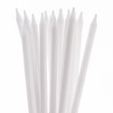 Świeczki z wosku do tortu na tort białe długie 14.5cm zestaw 12 sztuk ORION 822261