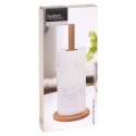 Uchwyt stojak na ręcznik kuchenny papierowy DUŻY XXL drewniany 29.5cm EXCELLENT HOUSEWARE 229186