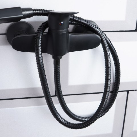 Wąż prysznicowy czarny do słuchawki prysznicowej 150 cm BATHROOM SOLUTIONS 569882