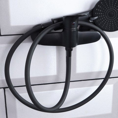 Wąż prysznicowy czarny do słuchawki prysznicowej 150cm BATHROOM SOLUTIONS 569883