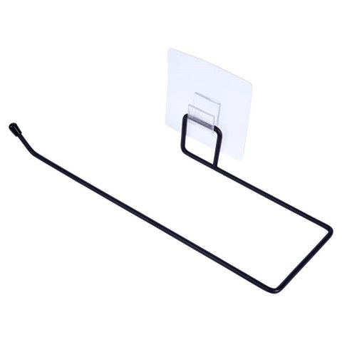 Wieszak uchwyt na ręcznik papierowy kuchenny wiszący ścienny czarny VILDE 229081