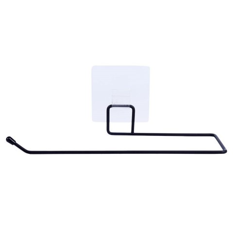 Wieszak uchwyt na ręcznik papierowy kuchenny wiszący ścienny czarny VILDE 229081