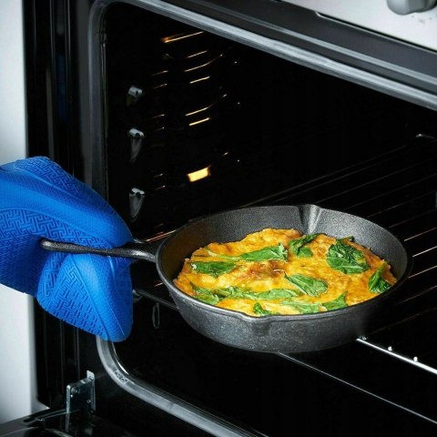 Zestaw 3 patelni żeliwnych 20 / 25 / 30cm indukcja ciężkie KRISBERG KS-2711