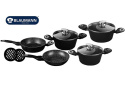 GARNKI BLAUMANN BLACK GRANIT 10 ELE BL-3031