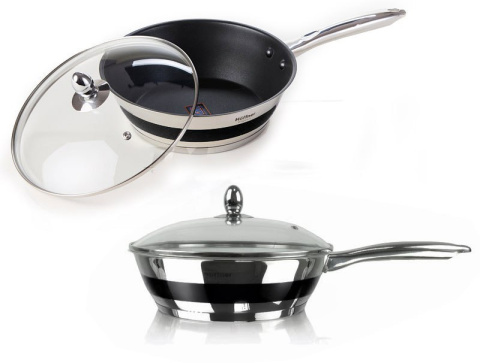 GARNKI HOFFNER ELEGANCE BLACK 12 ELE. HF-9969-BK GARNKI HOFFNER ELEGANCE BLACK 12 ELE. HF-9969-BK