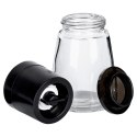 Młynki do pieprzu i soli przypraw młynek ręczny szklany 2-ele VILDE 259607