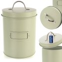 Pojemnik do przechowywania żywności metalowy zielony GREENISH 2.2L ORION 127902