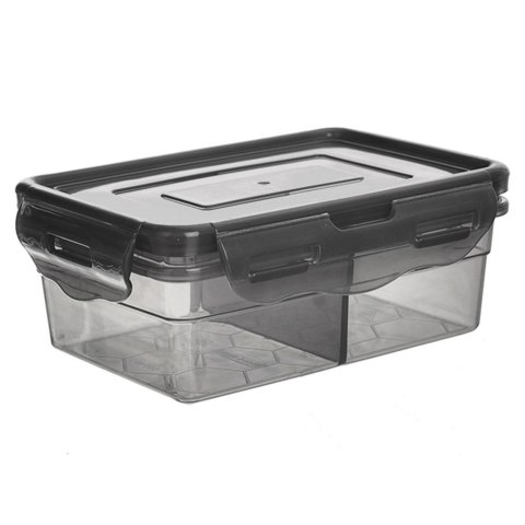 Pojemnik do przechowywania żywności z pokrywką dzielony szary GREY 500 ml ORION 127168